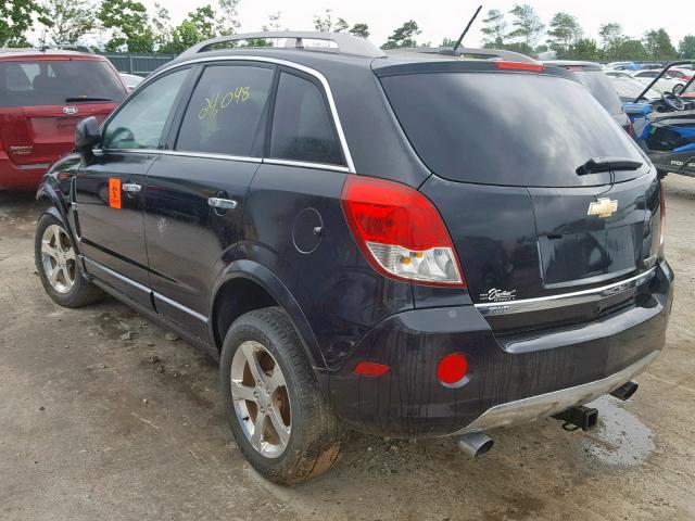 3GNFL4E54CS625941 - 2012 CHEVROLET CAPTIVA SP BLACK photo 3