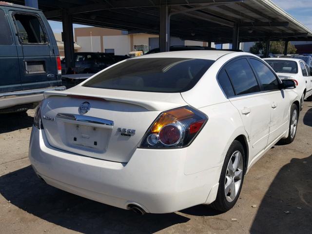 1N4BL21E67N432861 - 2007 NISSAN ALTIMA 3.5 WHITE photo 4