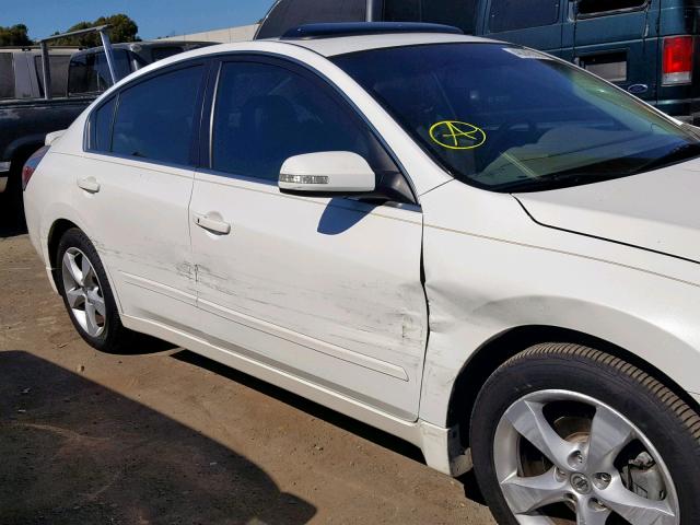 1N4BL21E67N432861 - 2007 NISSAN ALTIMA 3.5 WHITE photo 9