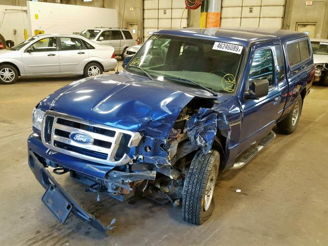 1FTLR4FEXBPA87963 - 2011 FORD RANGER SUP BLUE photo 2