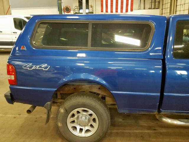 1FTLR4FEXBPA87963 - 2011 FORD RANGER SUP BLUE photo 9