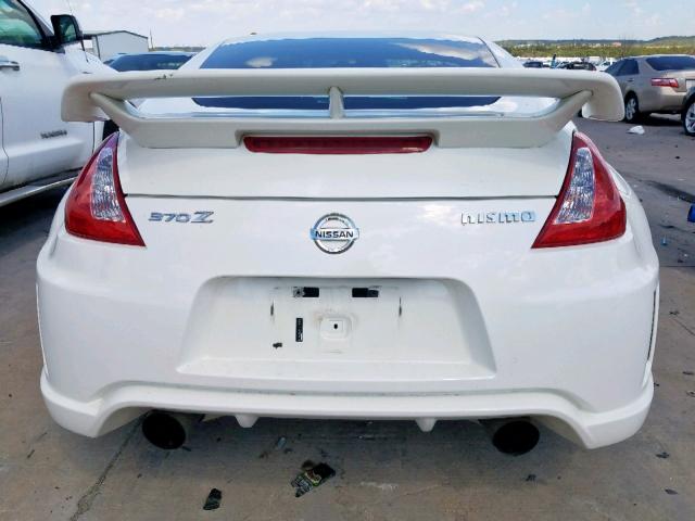 JN1AZ4EH4CM564010 - 2012 NISSAN 370Z BASE WHITE photo 6