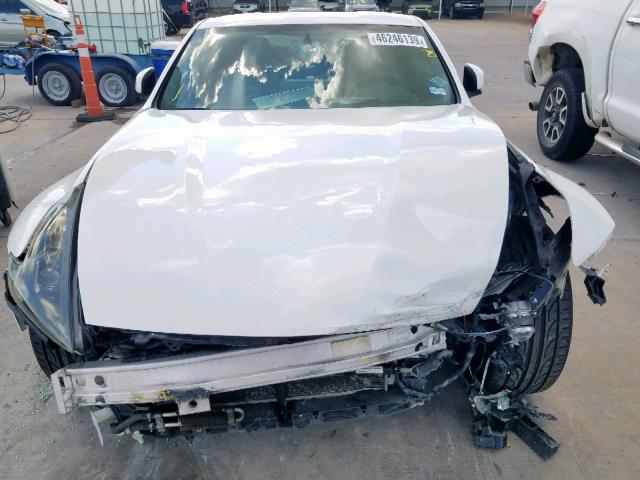 JN1AZ4EH4CM564010 - 2012 NISSAN 370Z BASE WHITE photo 7