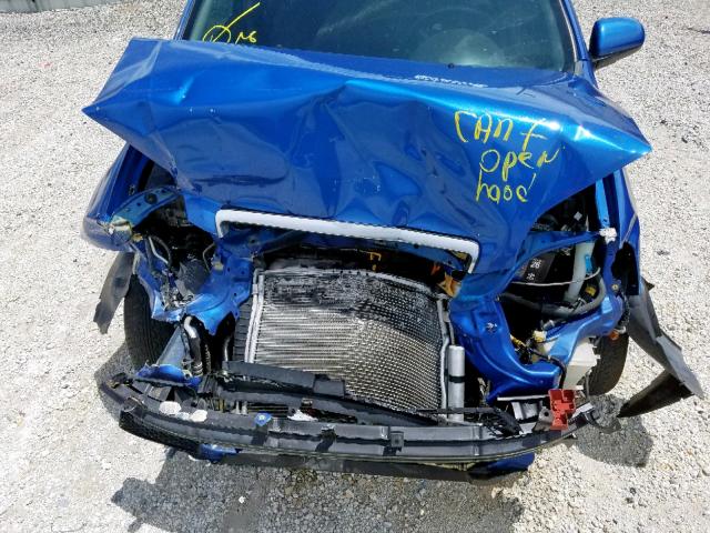 KL1TD56657B109327 - 2007 CHEVROLET AVEO BASE 蓝色 照片 7