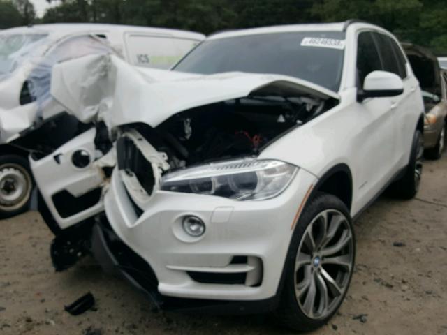 5UXKR2C59E0C01213 - 2014 BMW X5 SDRIVE3 WHITE photo 2