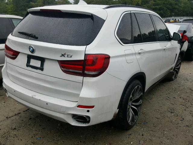 5UXKR2C59E0C01213 - 2014 BMW X5 SDRIVE3 WHITE photo 4