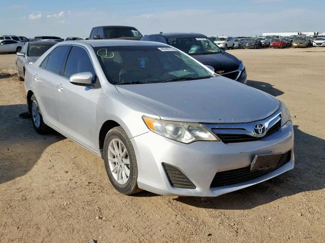 4T4BF1FK2CR224486 - 2012 TOYOTA CAMRY BASE SILVER photo 1