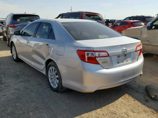 4T4BF1FK2CR224486 - 2012 TOYOTA CAMRY BASE SILVER photo 3