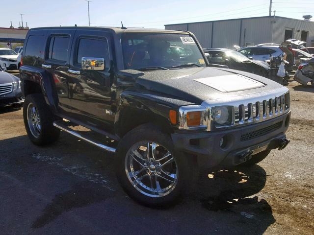 5GTDN136068130520 - 2006 HUMMER H3 BLACK photo 1