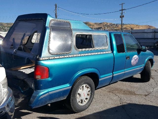 1GTDT19X3TK522130 - 1996 GMC SONOMA GREEN photo 4