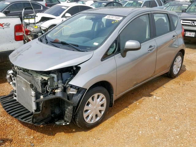 3N1CE2CP5EL427206 - 2014 NISSAN VERSA NOTE GRAY photo 2