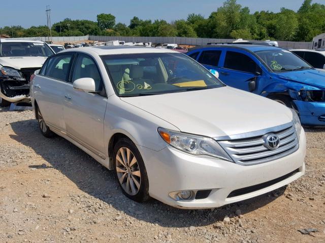 4T1BK3DB1BU386628 - 2011 TOYOTA AVALON BAS WHITE photo 1