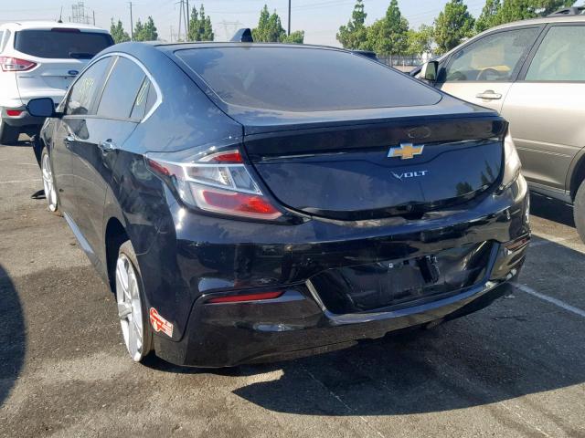 1G1RC6S57HU212966 - 2017 CHEVROLET VOLT LT BLACK photo 3