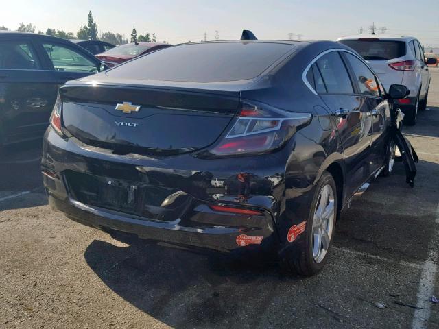 1G1RC6S57HU212966 - 2017 CHEVROLET VOLT LT BLACK photo 4