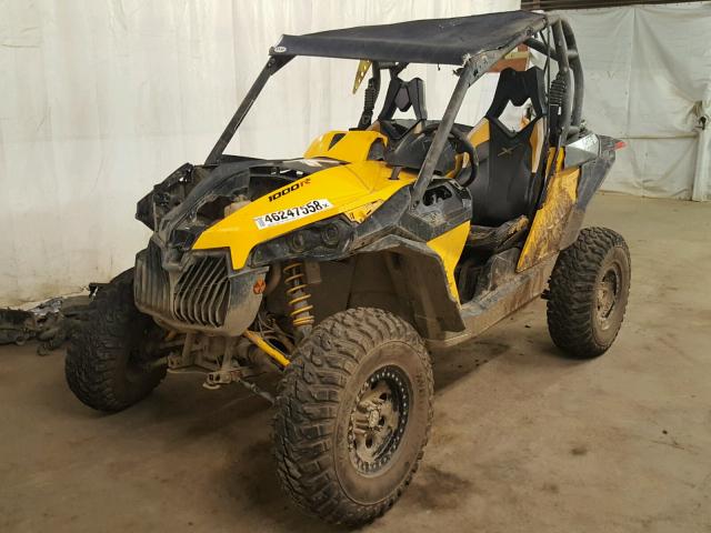 3JBPWLP15EJ000873 - 2014 CAN-AM MAVERICK 1 BLACK photo 2