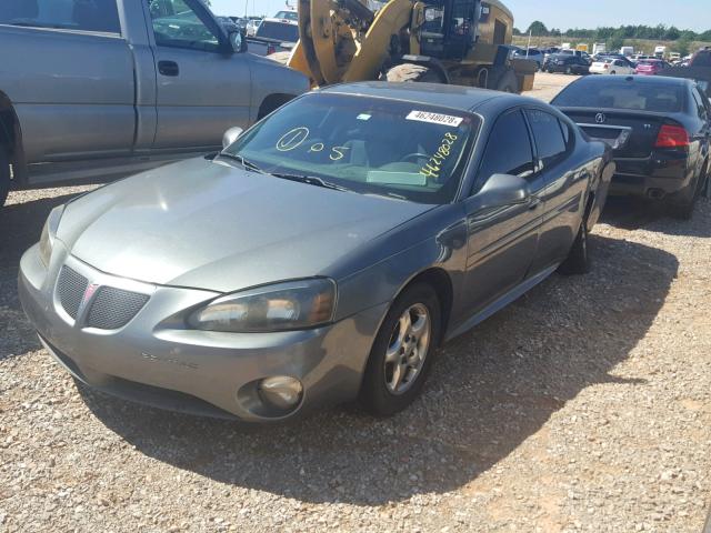 2G2WP522941338769 - 2004 PONTIAC GRAND PRIX Сірий фото 2