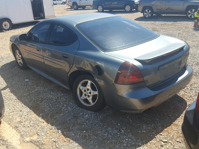 2G2WP522941338769 - 2004 PONTIAC GRAND PRIX Сірий фото 3