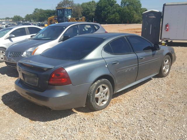 2G2WP522941338769 - 2004 PONTIAC GRAND PRIX Сірий фото 4