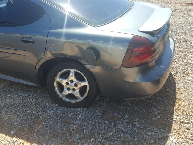 2G2WP522941338769 - 2004 PONTIAC GRAND PRIX Сірий фото 9