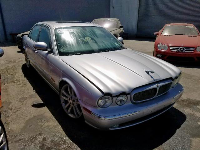 SAJWA73B74TG18177 - 2004 JAGUAR XJR S SILVER photo 1