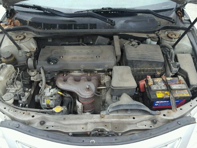 4T1BE46K67U533236 - 2007 TOYOTA CAMRY NEW SILVER photo 7