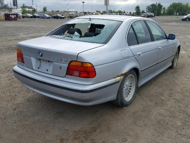WBADE6320WBW62738 - 1998 BMW 540 I AUTO SILVER photo 4