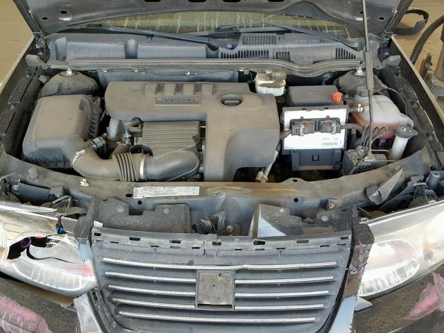 1G8AK52F95Z107798 - 2005 SATURN ION LEVEL BLACK photo 7