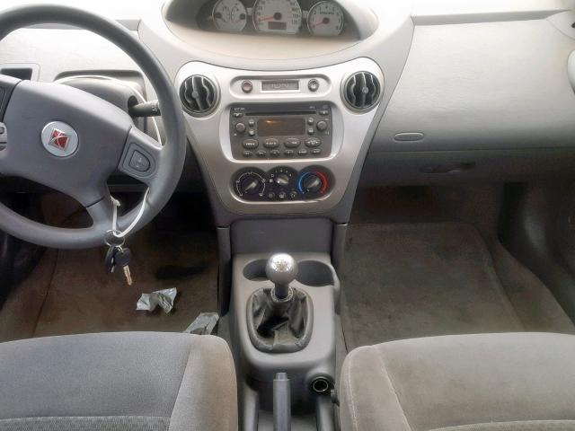 1G8AK52F95Z107798 - 2005 SATURN ION LEVEL BLACK photo 9