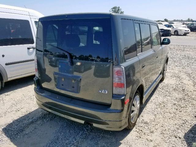 JTLKT334950181398 - 2005 TOYOTA SCION XB 绿色 照片 4