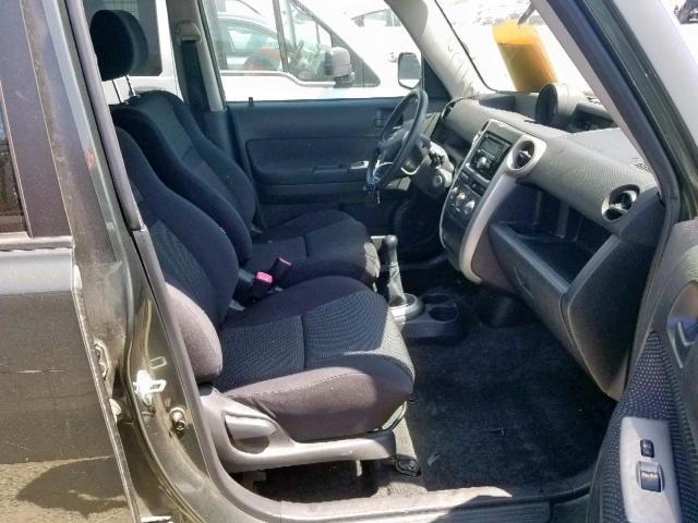 JTLKT334950181398 - 2005 TOYOTA SCION XB 绿色 照片 5