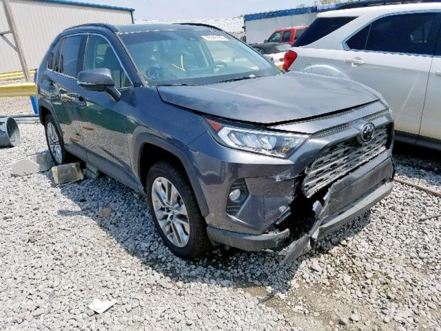 JTMC1RFV0KD014977 - 2019 TOYOTA RAV4 XLE P GRAY photo 1