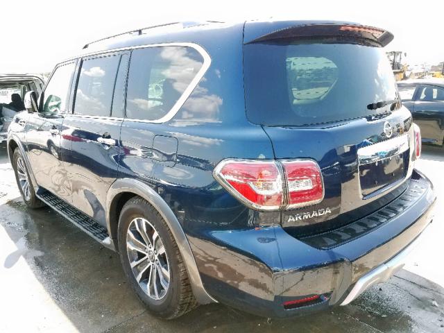 JN8AY2NDXJX002128 - 2018 NISSAN ARMADA SV BLUE photo 3