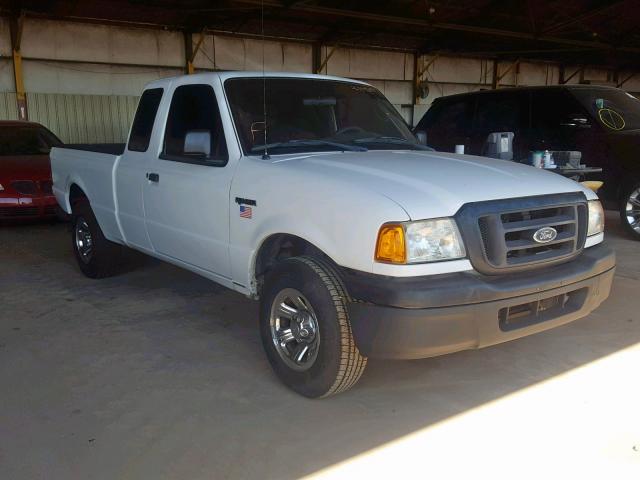 1FTYR14E15PA42809 - 2005 FORD RANGER SUP WHITE photo 1