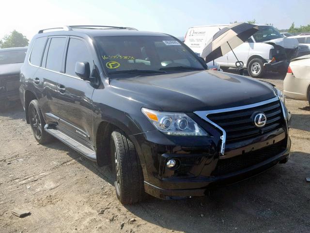 JTJHY7AX1A4053863 - 2010 LEXUS LX 570 BLACK photo 1