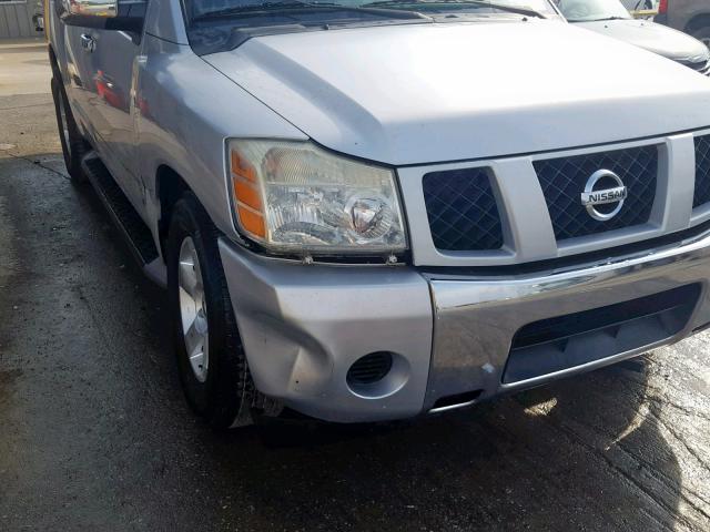 5N1AA08A84N717877 - 2004 NISSAN ARMADA SE SILVER photo 9