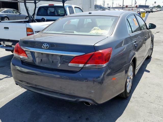 4T1BK3DB4BU413398 - 2011 TOYOTA AVALON BAS CHARCOAL photo 4