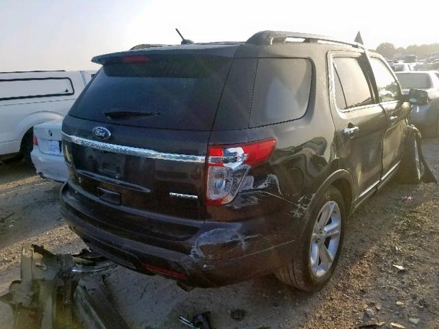 1FM5K7F86DGA08540 - 2013 FORD EXPLORER L BLACK photo 4