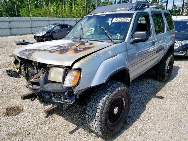 5N1ED28T0YC516417 - 2000 NISSAN XTERRA XE GRAY photo 2