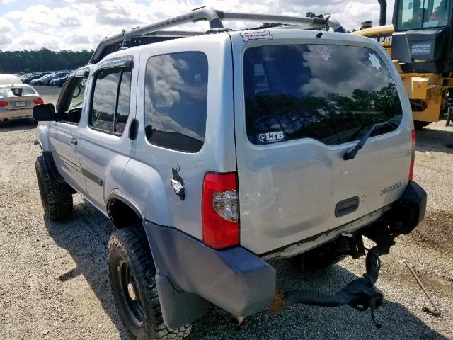 5N1ED28T0YC516417 - 2000 NISSAN XTERRA XE GRAY photo 3