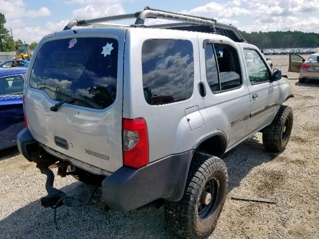 5N1ED28T0YC516417 - 2000 NISSAN XTERRA XE GRAY photo 4