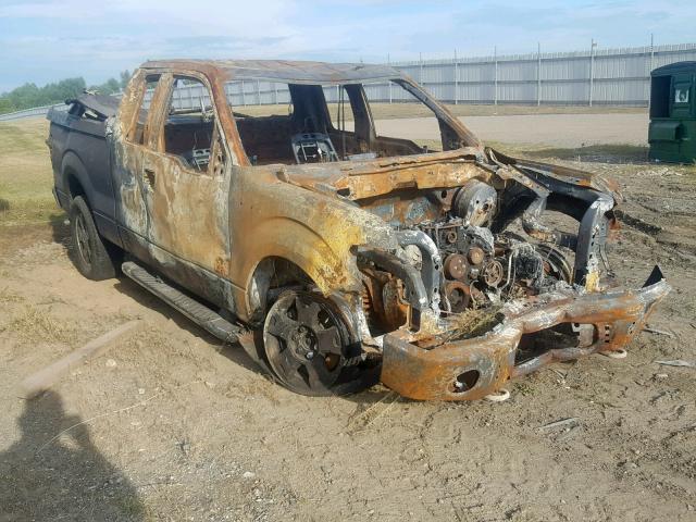 1FTEX1E87AFA91837 - 2010 FORD F150 SUPER BURN photo 1