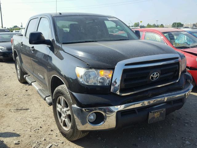 5TFEM5F16BX033523 - 2011 TOYOTA TUNDRA CRE BLACK photo 1