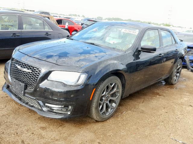 2C3CCABTXJH234956 - 2018 CHRYSLER 300 S BLACK photo 2