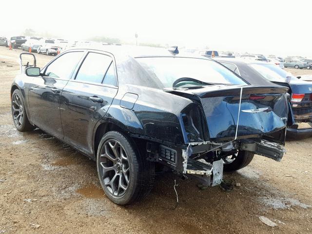 2C3CCABTXJH234956 - 2018 CHRYSLER 300 S BLACK photo 3