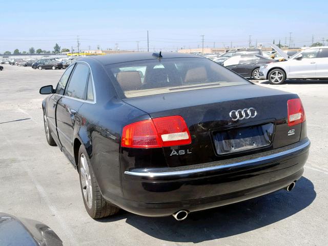 WAUML44E55N002937 - 2005 AUDI A8 L QUATT BLACK photo 3