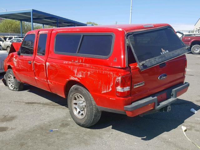 1FTKR1ED6APA58574 - 2010 FORD RANGER SUP RED photo 3