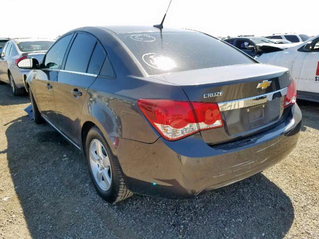 1G1PC5SB9E7361087 - 2014 CHEVROLET CRUZE LT CHARCOAL photo 3