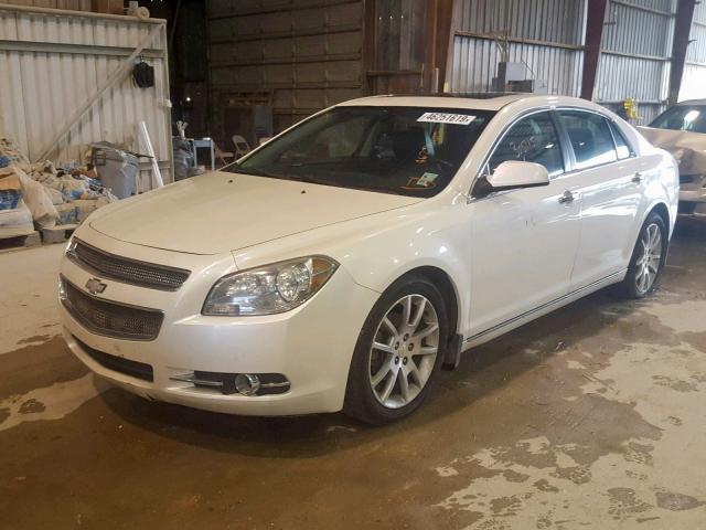1G1ZE5E14BF161953 - 2011 CHEVROLET MALIBU LTZ 白色 照片 2