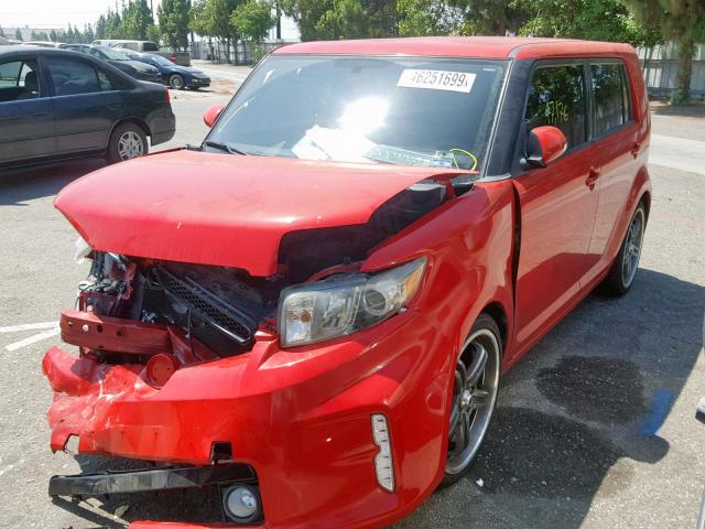 JTLZE4FEXDJ047821 - 2013 TOYOTA SCION XB 红色 照片 2