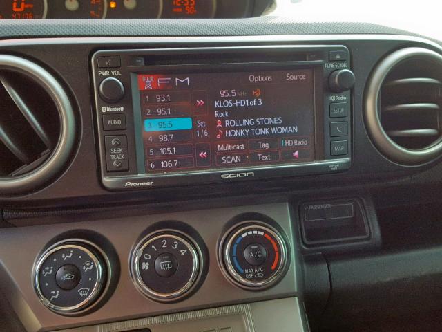 JTLZE4FEXDJ047821 - 2013 TOYOTA SCION XB 红色 照片 9